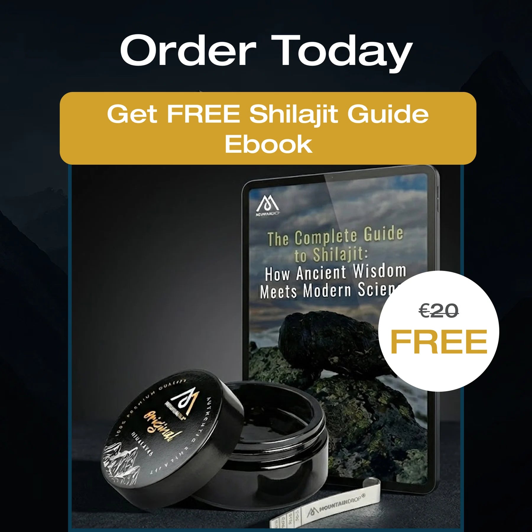 Mountaindrop Batch Tested Original Himalayan Shilajit
