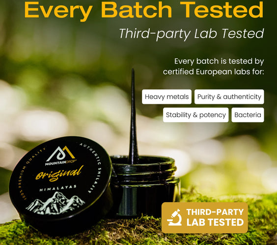 Mountaindrop Batch Tested Original Himalayan Shilajit