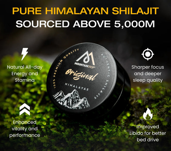 Mountaindrop Batch Tested Original Himalayan Shilajit