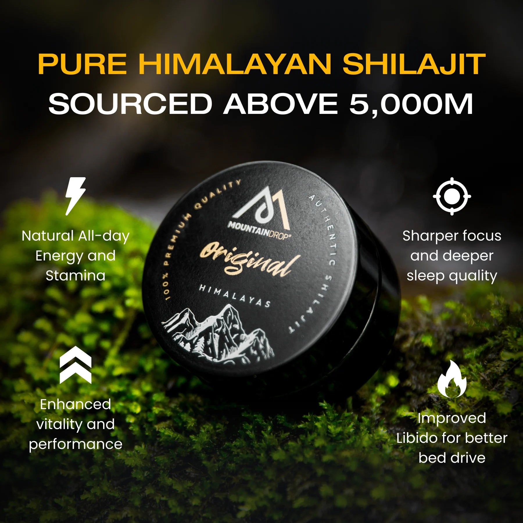 Mountaindrop Batch Tested Original Himalayan Shilajit